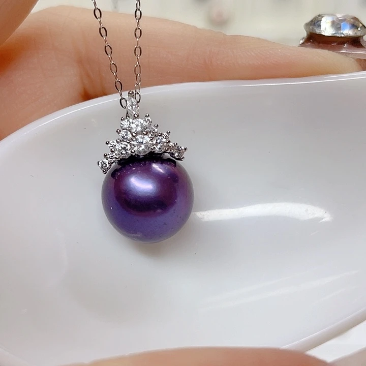 吊坠(赠链)淡水珍珠合金