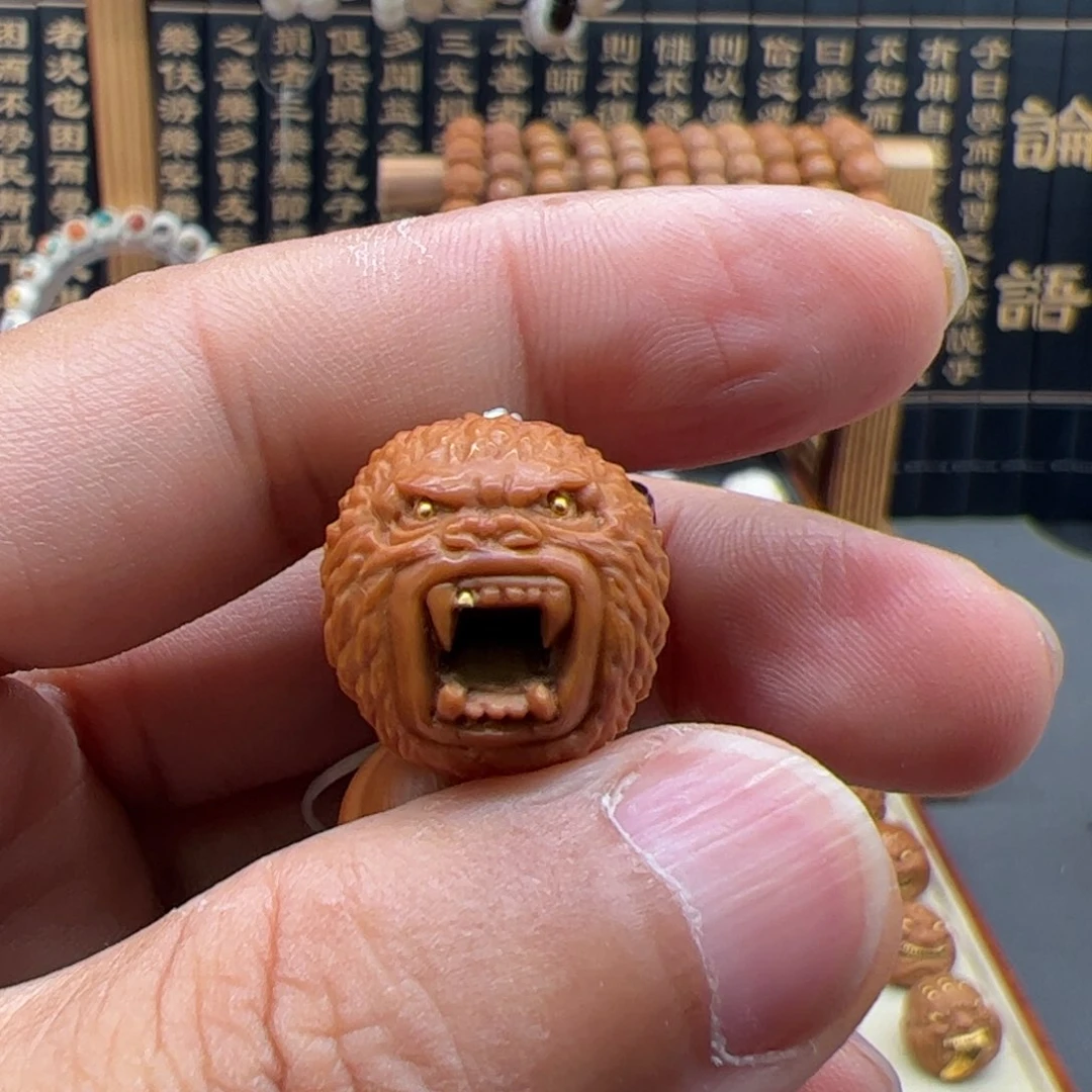 杜***叔猴头核桃吊坠狂猩