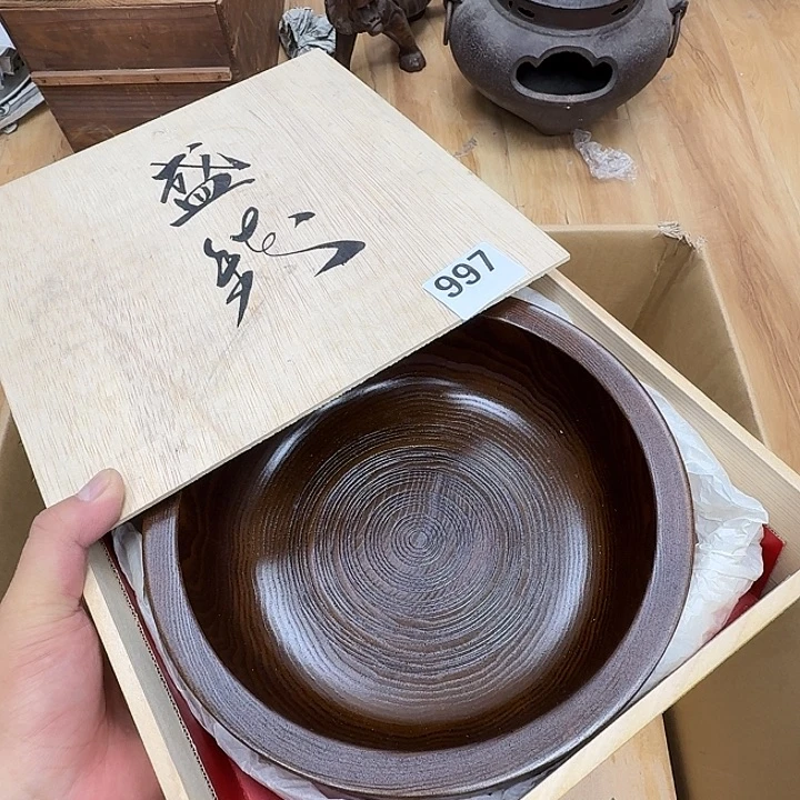 瓷片工艺品摆件瓷器摆件正能量