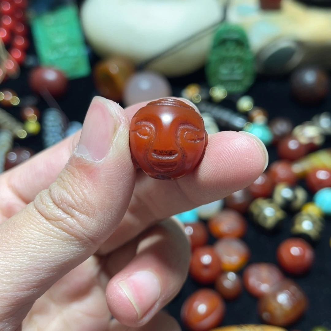 玛瑙/玉髓未镶嵌玛瑙单珠子