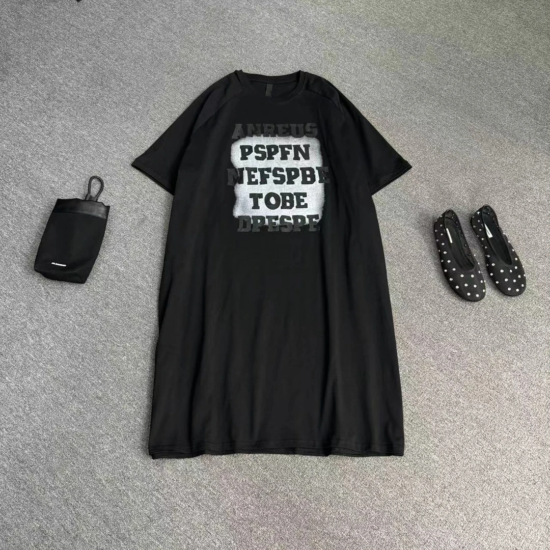 瑶睿安240斤时尚欧货T裙大版原创设计 休闲连衣裙中长裙夏装 113