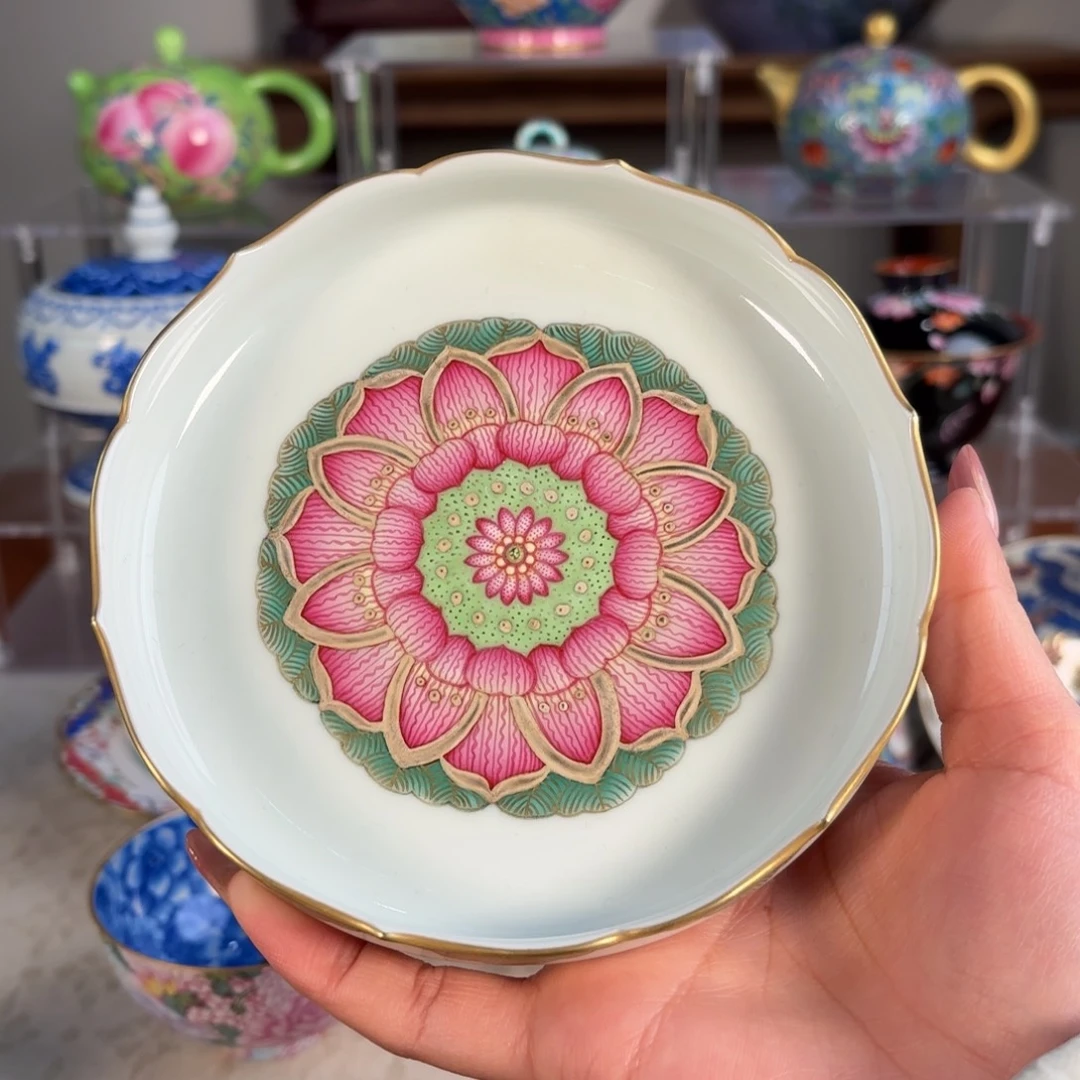 纯手工手绘 高端茶器