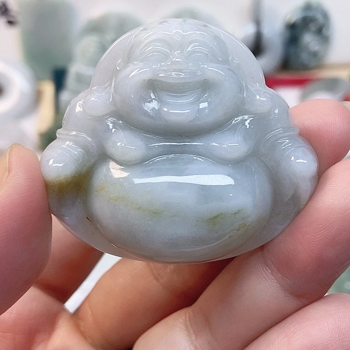 颈饰未镶嵌翡翠佛公