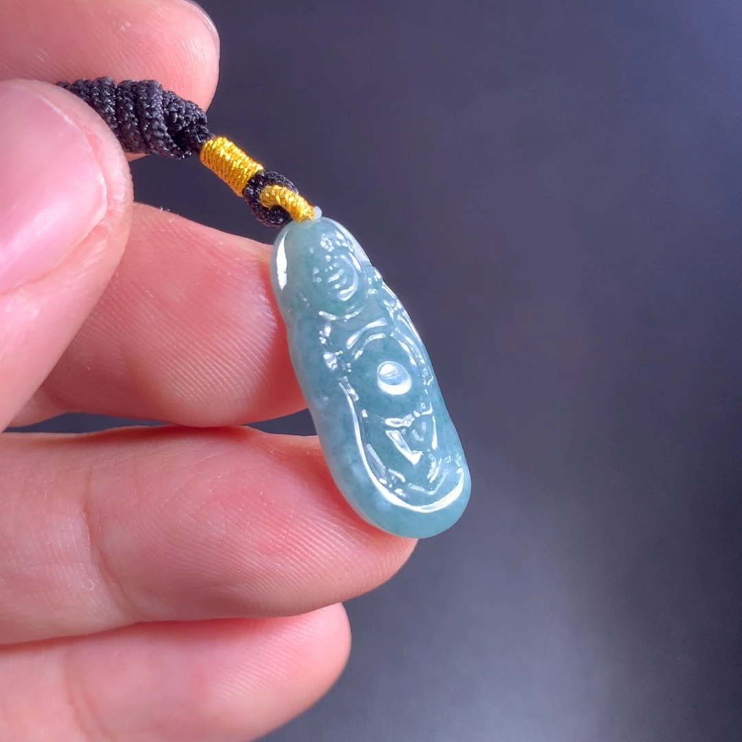 翡翠未镶嵌颈饰天然A货翡翠时尚气质女款吊坠挂坠