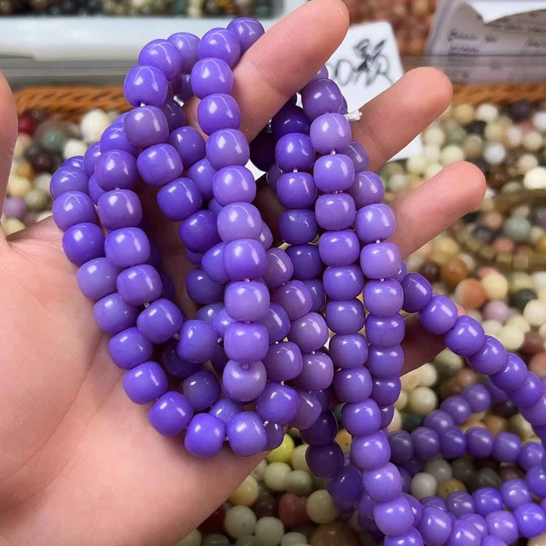 菩提根/象牙果吊坠全品水波纹紫色两条