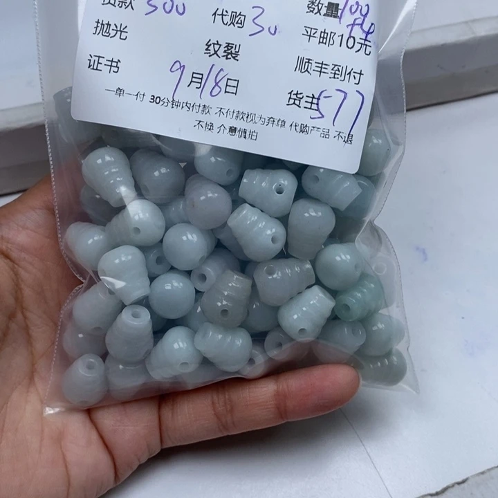 佛***酱颈饰未镶嵌翡翠翡翠