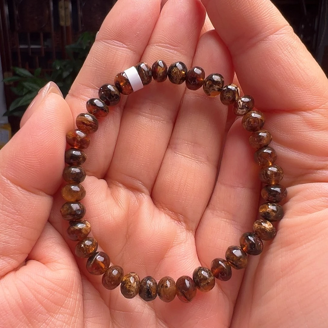 未镶嵌琥珀裸石抚顺琥珀10713六