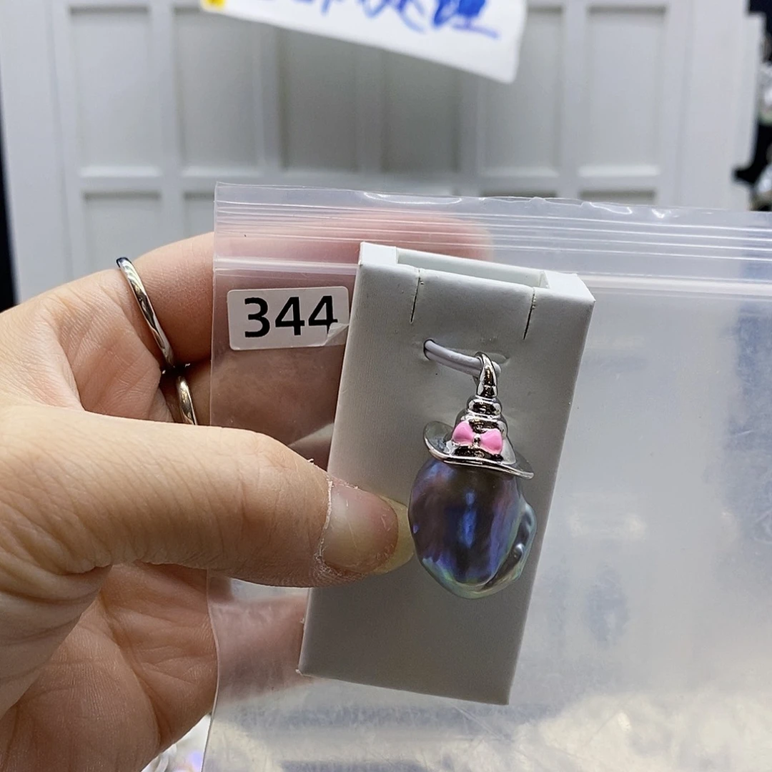 颈饰合金淡水珍珠