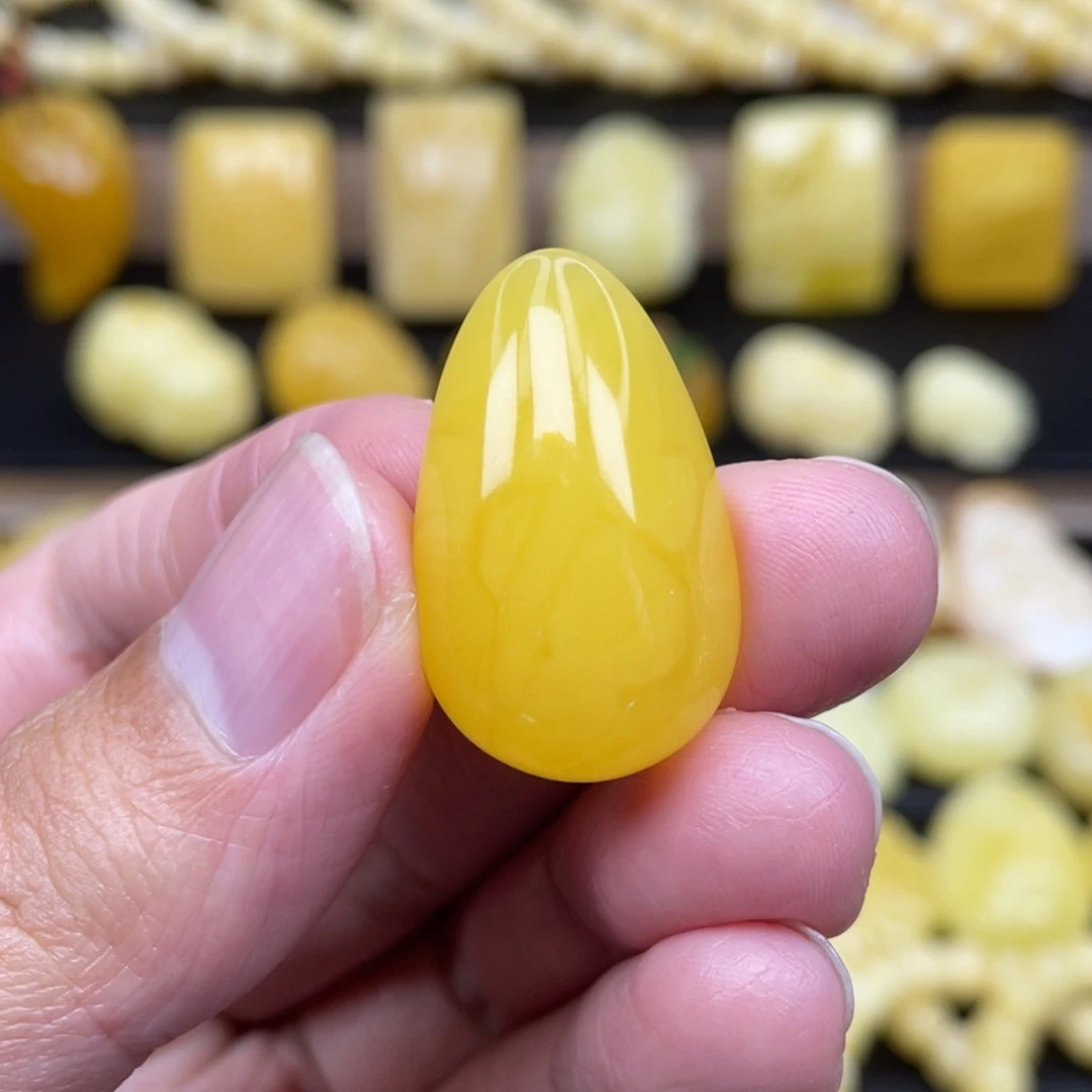 琥珀未镶嵌裸石琥珀蜜蜡