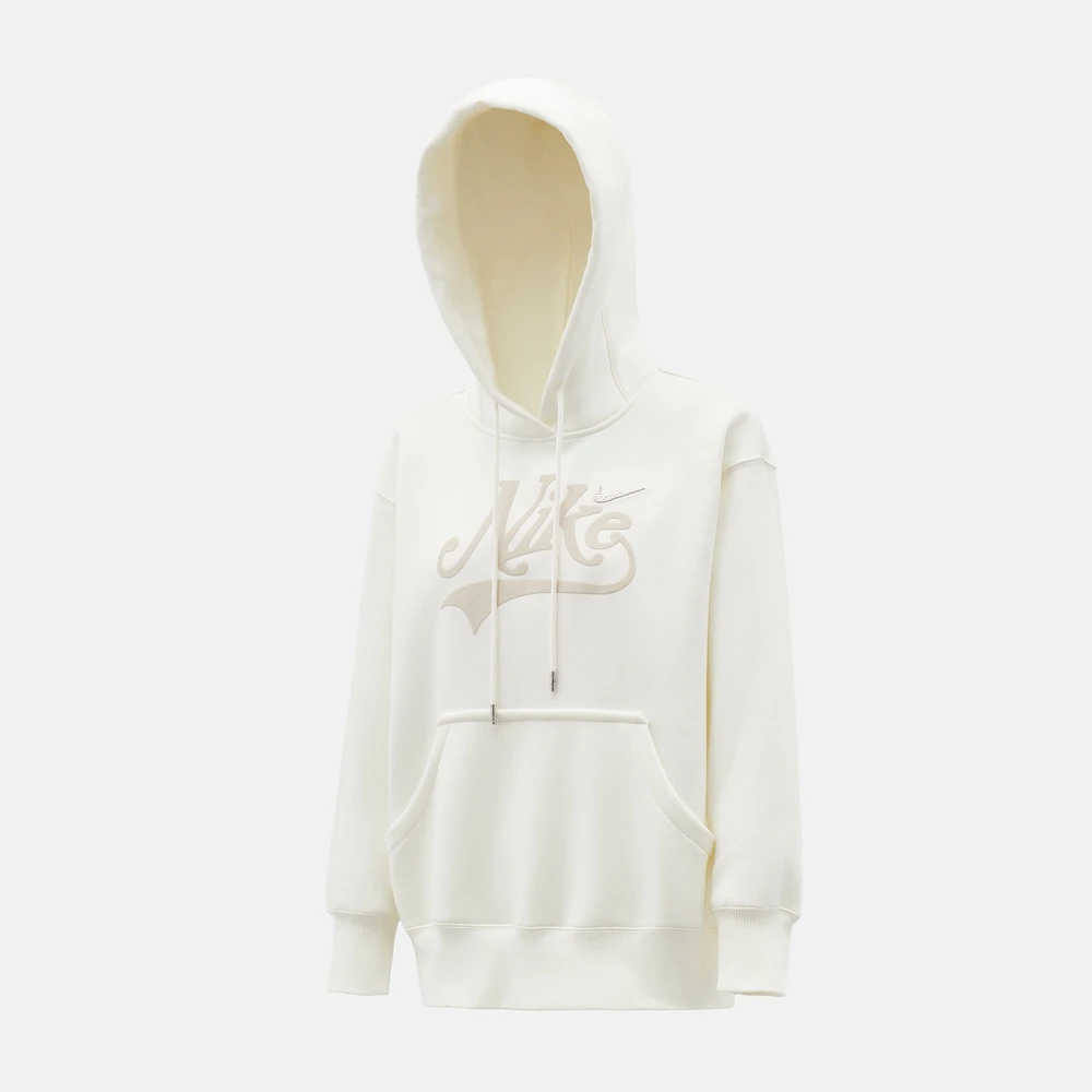 NIKE耐克女子NSW PHNX FLC OS SHINE HDY针织连帽卫衣HV2784-133