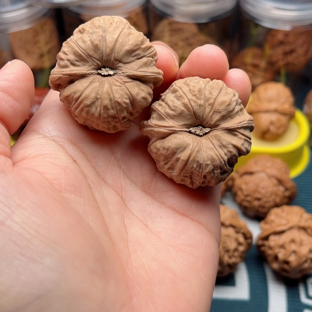 【闪购商品】桃木文玩核桃手把件38南瓜