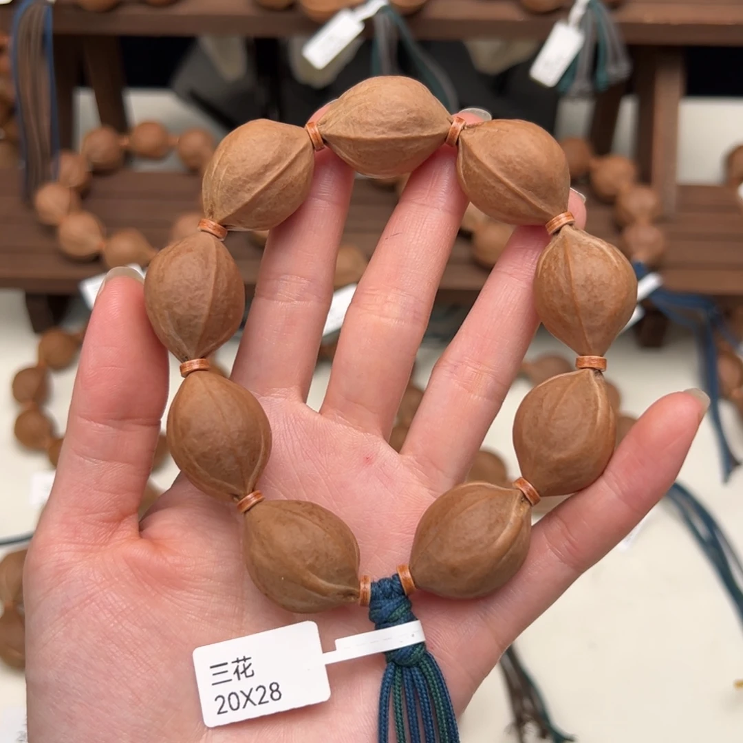 麦***穗手串/手链橄榄核20.28梅林铁核