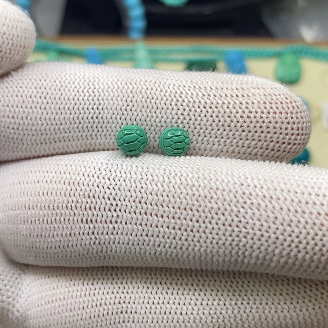 卡6mm富甲一方高瓷绿色