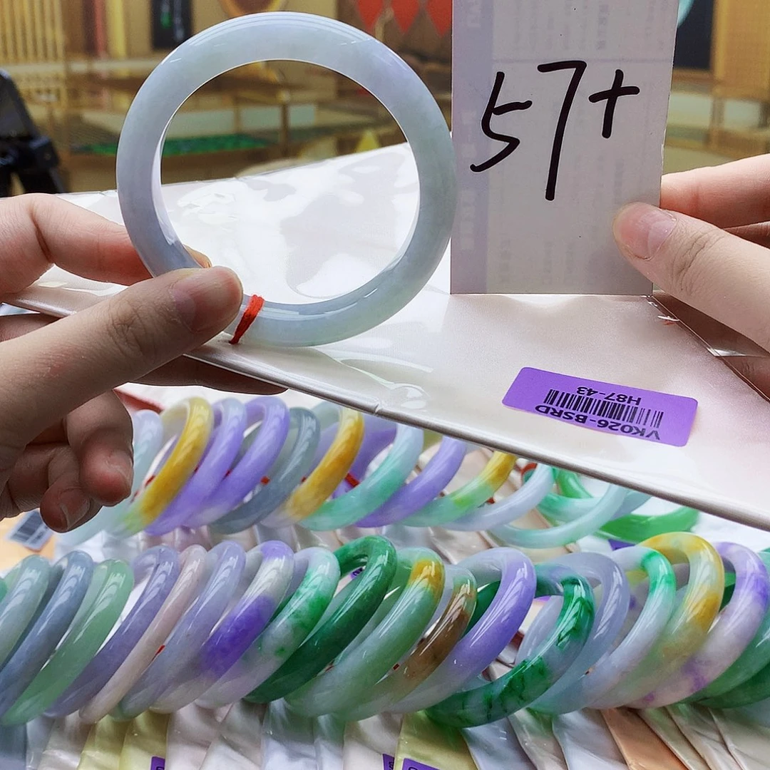 翡翠未镶嵌手镯nn