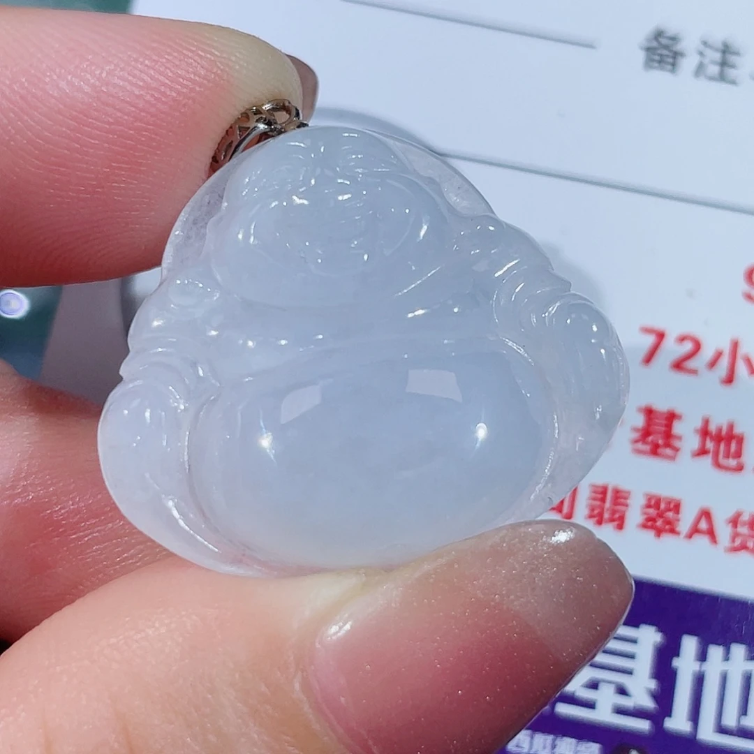 颈饰未镶嵌翡翠佛公