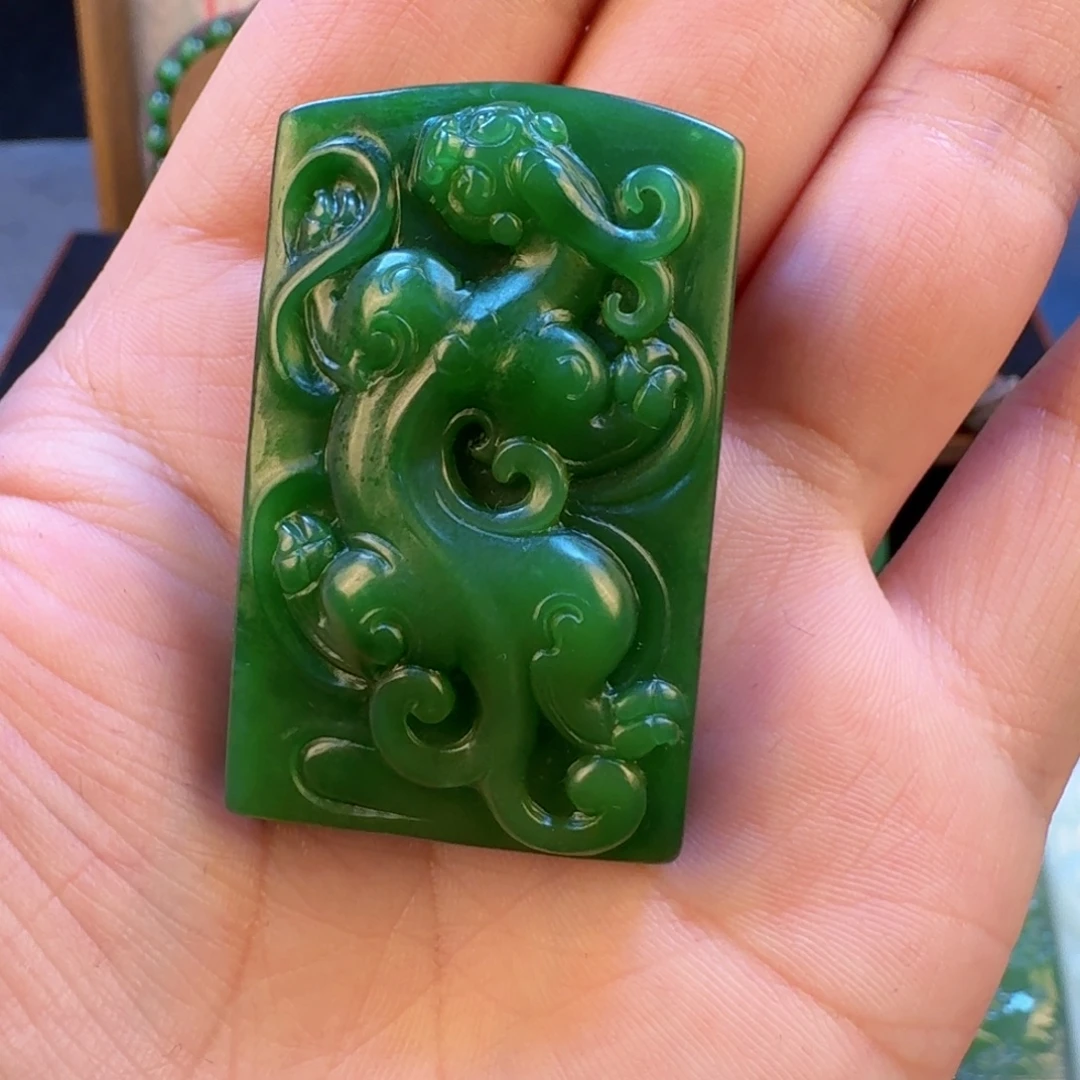 金***哥和田玉未镶嵌项链