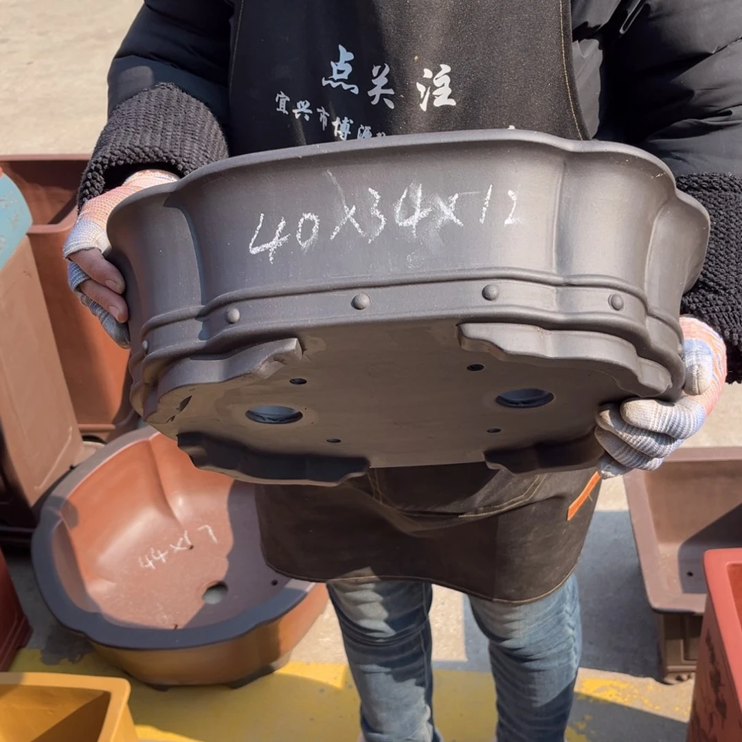 紫砂花盆盆景艺术