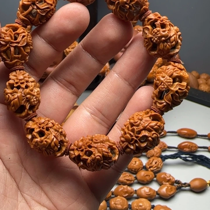 皮***皮橄榄核手串/手链好
