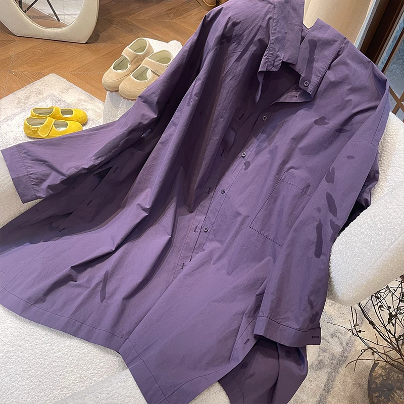 ZUOXIAOQI【清货】云海侧排扣大版衬衫（衣长90/胸围156）