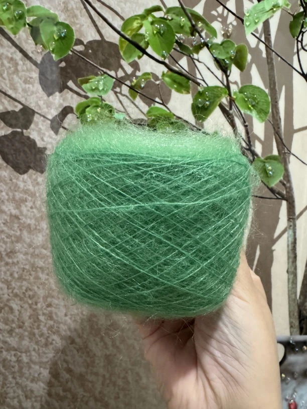 一团25克马海毛高品手编