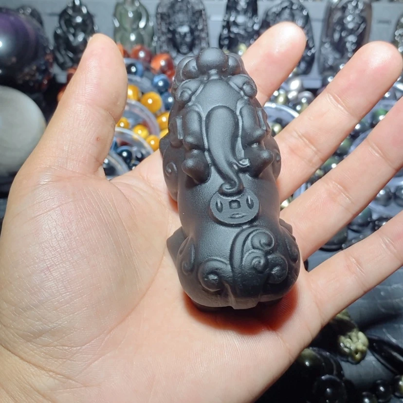 【闪购商品】黑曜岩颈饰未镶嵌T***.