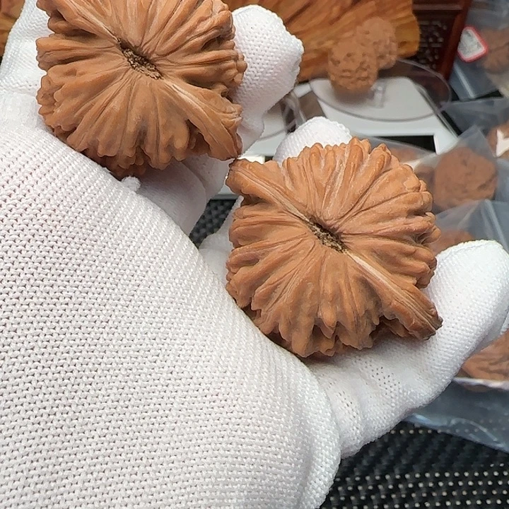 吊坠文玩核桃全品四座楼49