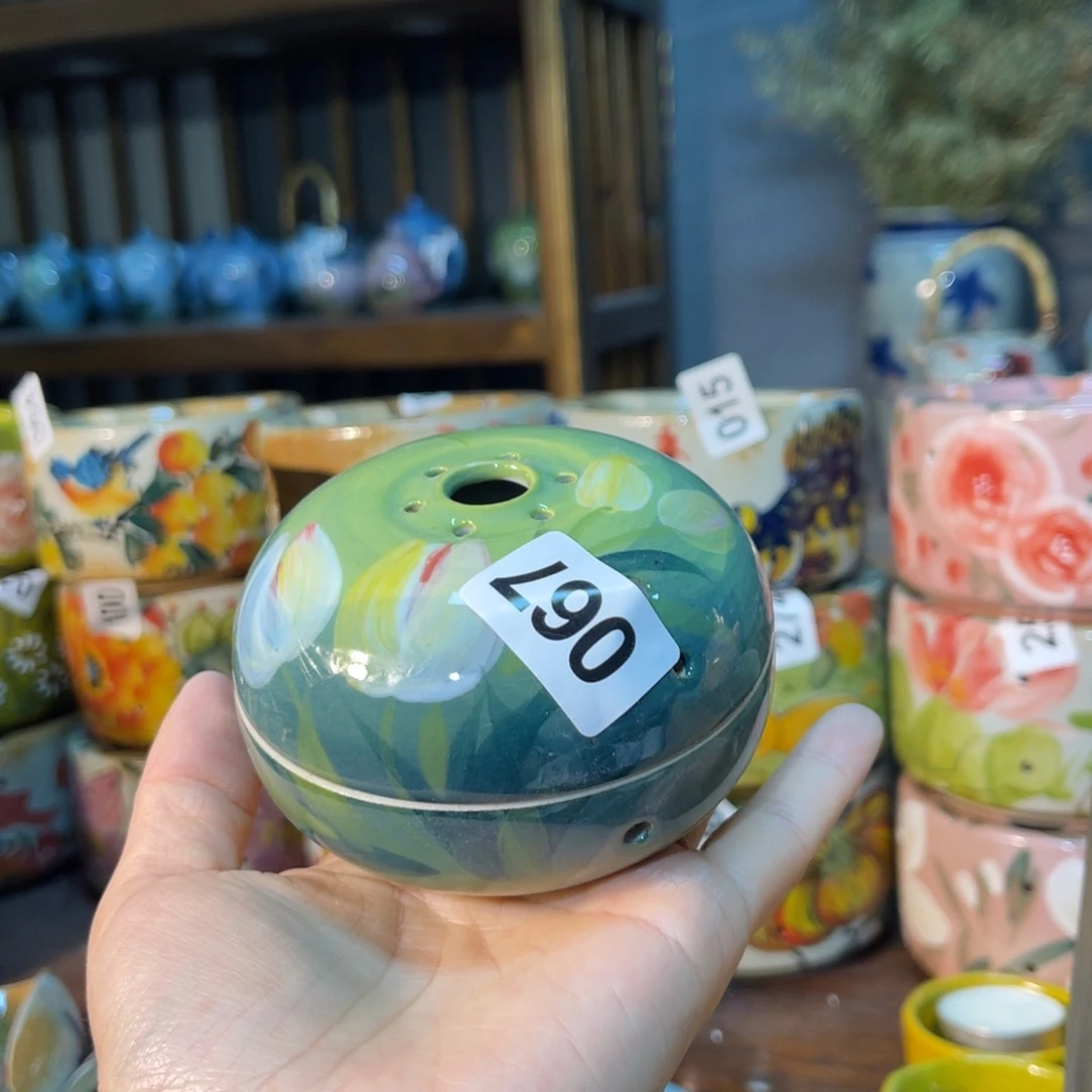 杯素浅陶瓷手工手绘