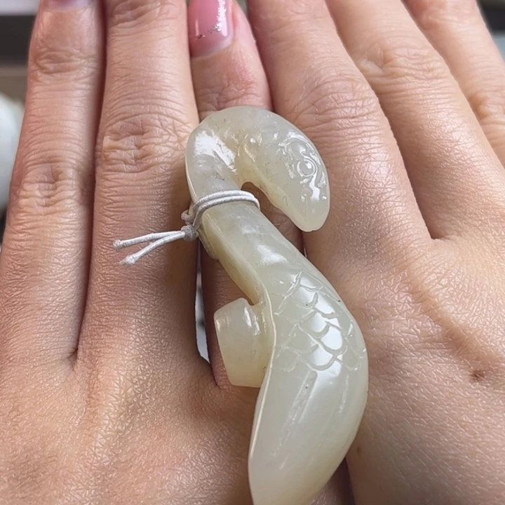 和田玉挂件未镶嵌Q*A