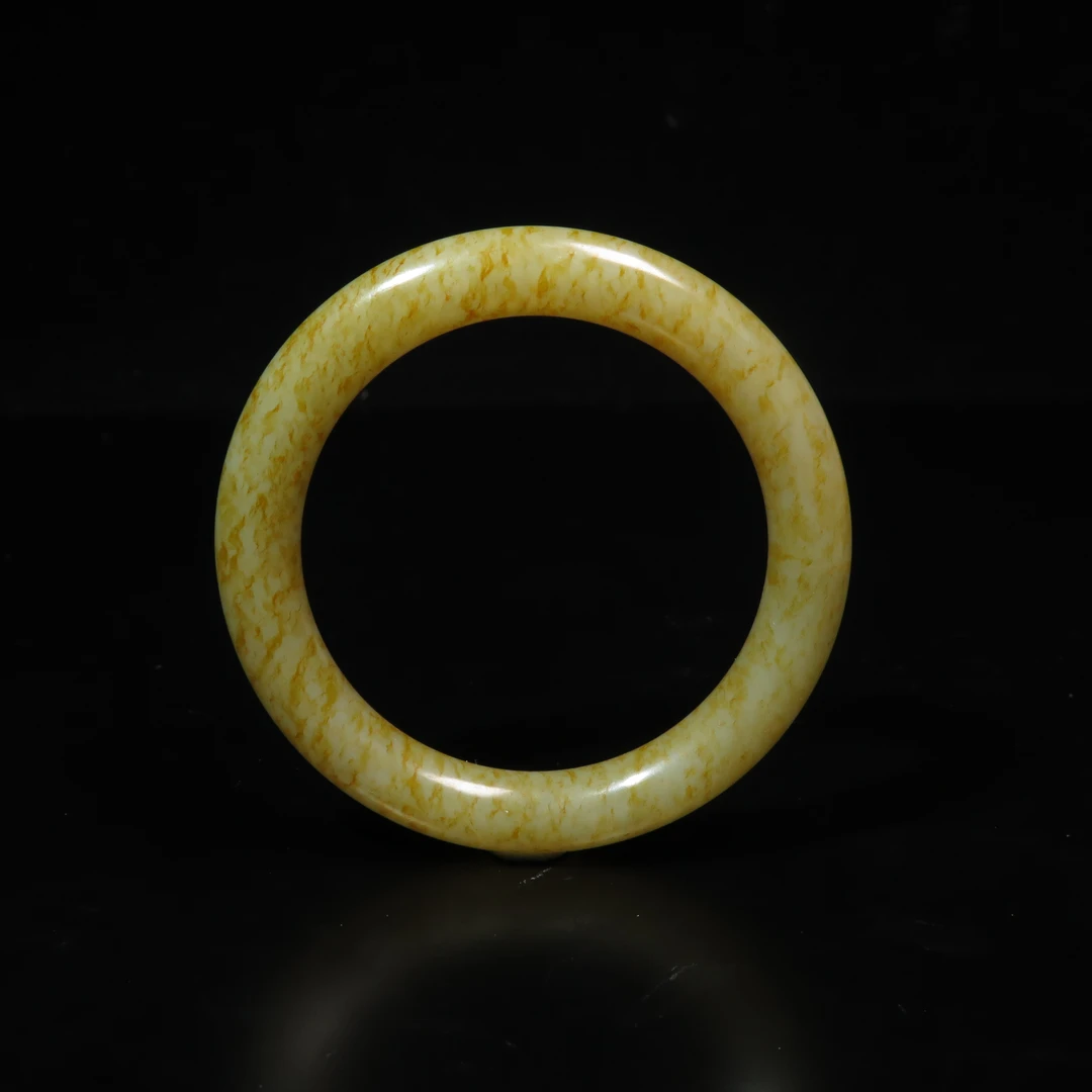 民国素玉镯/MZ556980/和田玉/民族文物