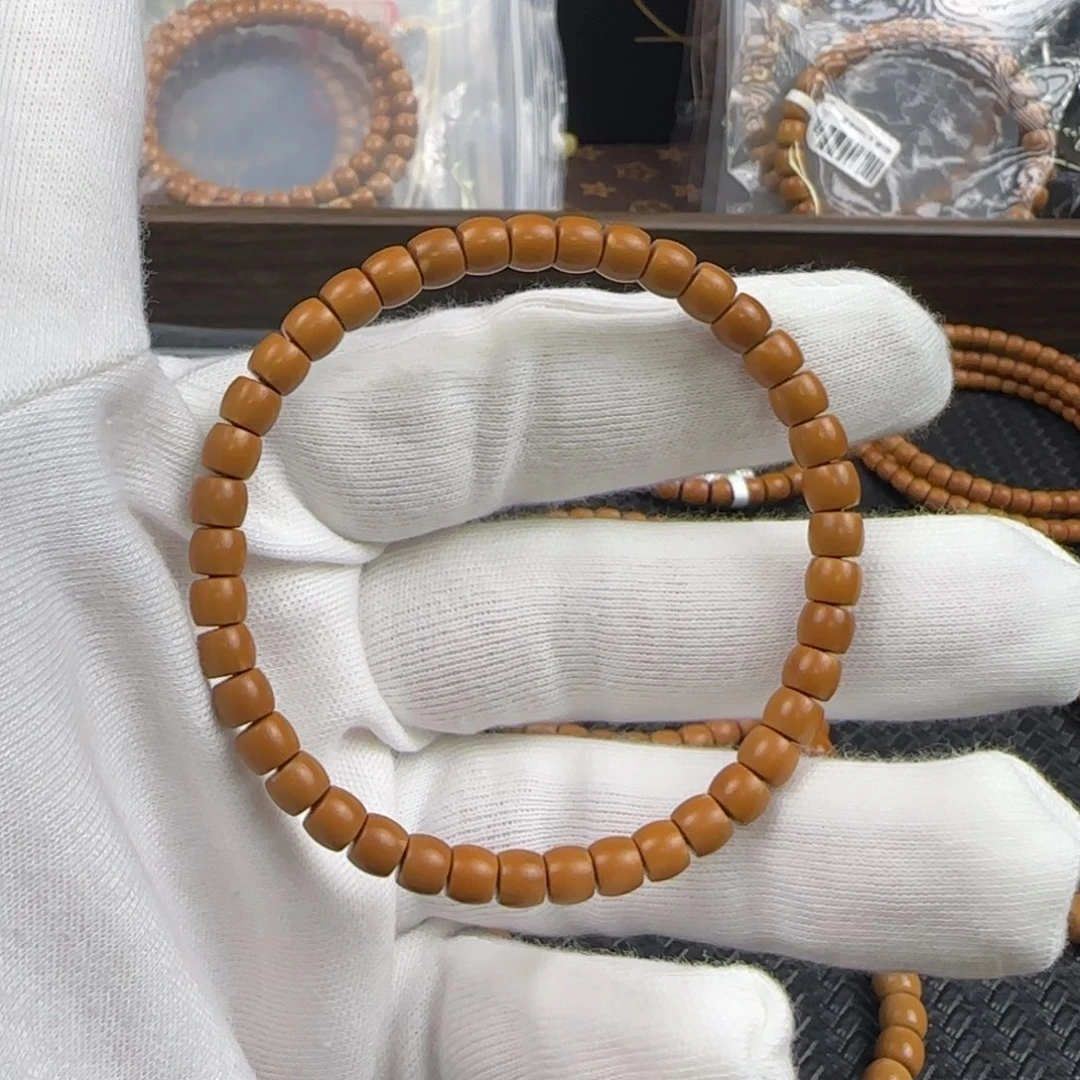 橄榄核吊坠5.8mm老挝核尖直切单圈（福利款）