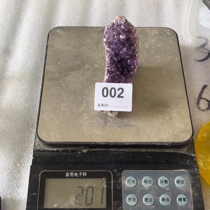 紫晶颈饰未镶嵌d****i水晶