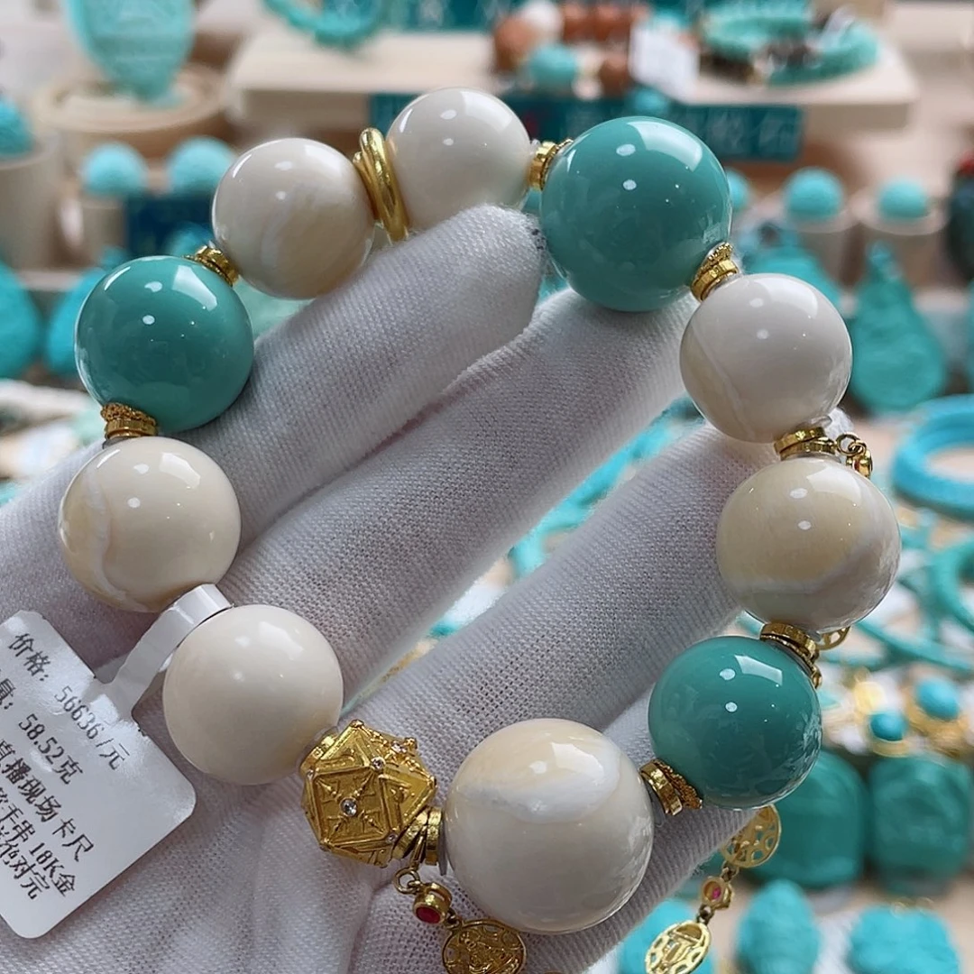 未镶嵌绿松石珠宝奇石