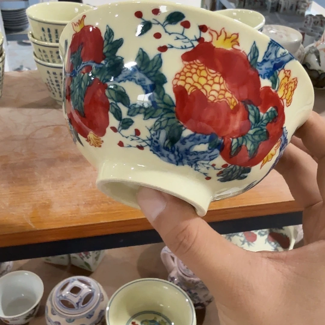 瓷片摆件等方式在不同部位上都