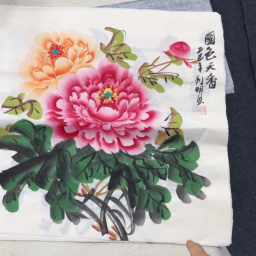 国画纯手绘字画国画作品欣赏