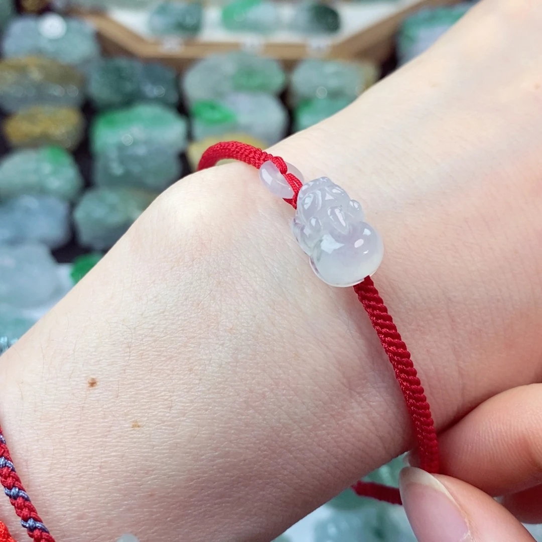 翡翠未镶嵌颈饰天然