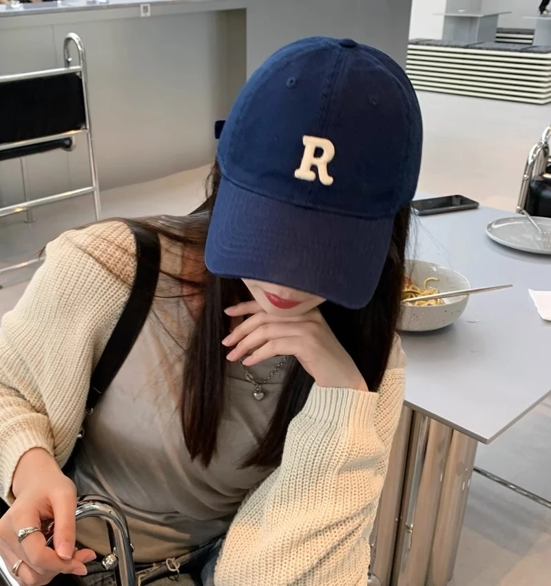 鸭舌帽女棒球帽硬顶加大头围宽帽檐加深顶大脸显脸小2025新款春夏