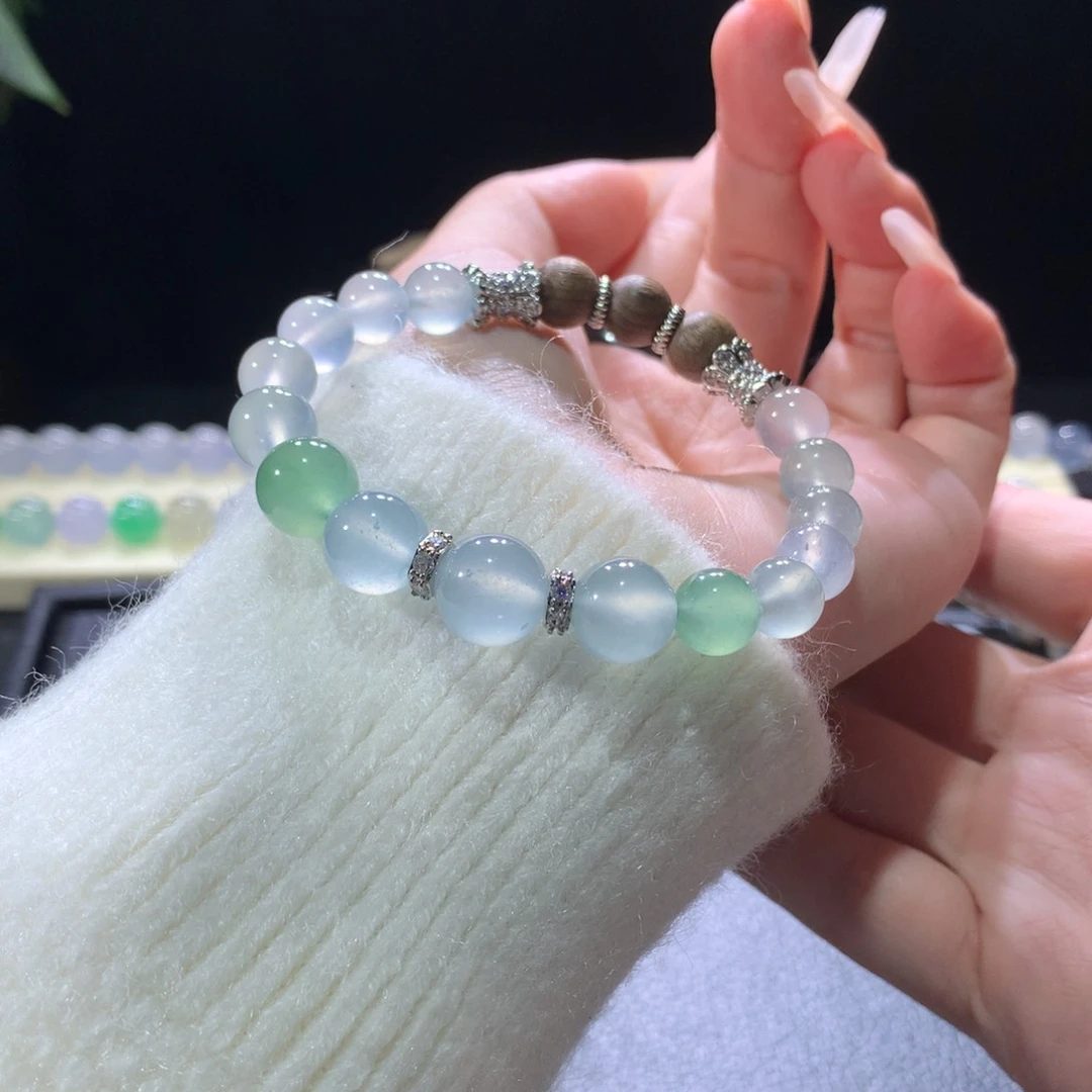 未镶嵌手串翡翠万里惊鸿绕青山