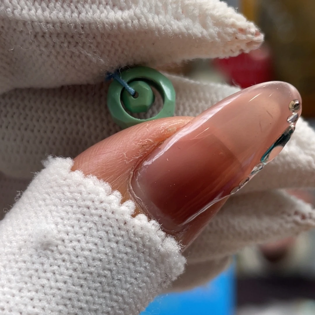 绿松石未镶嵌挂件