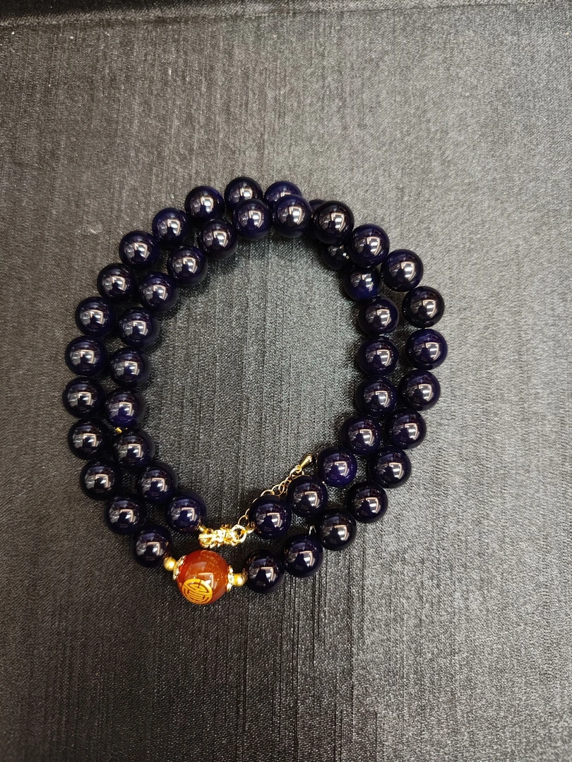 紫玛瑙项链10m(多样性单个发货）