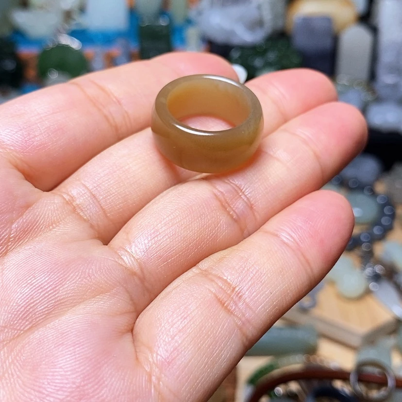 【闪购商品】未镶嵌戒指和田玉B****a