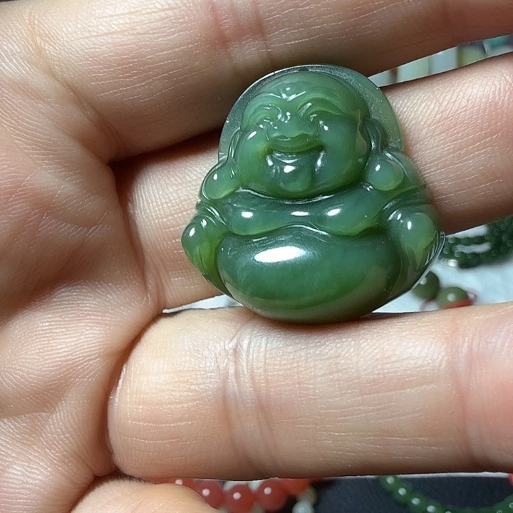 和田玉（碧玉）未镶嵌颈饰