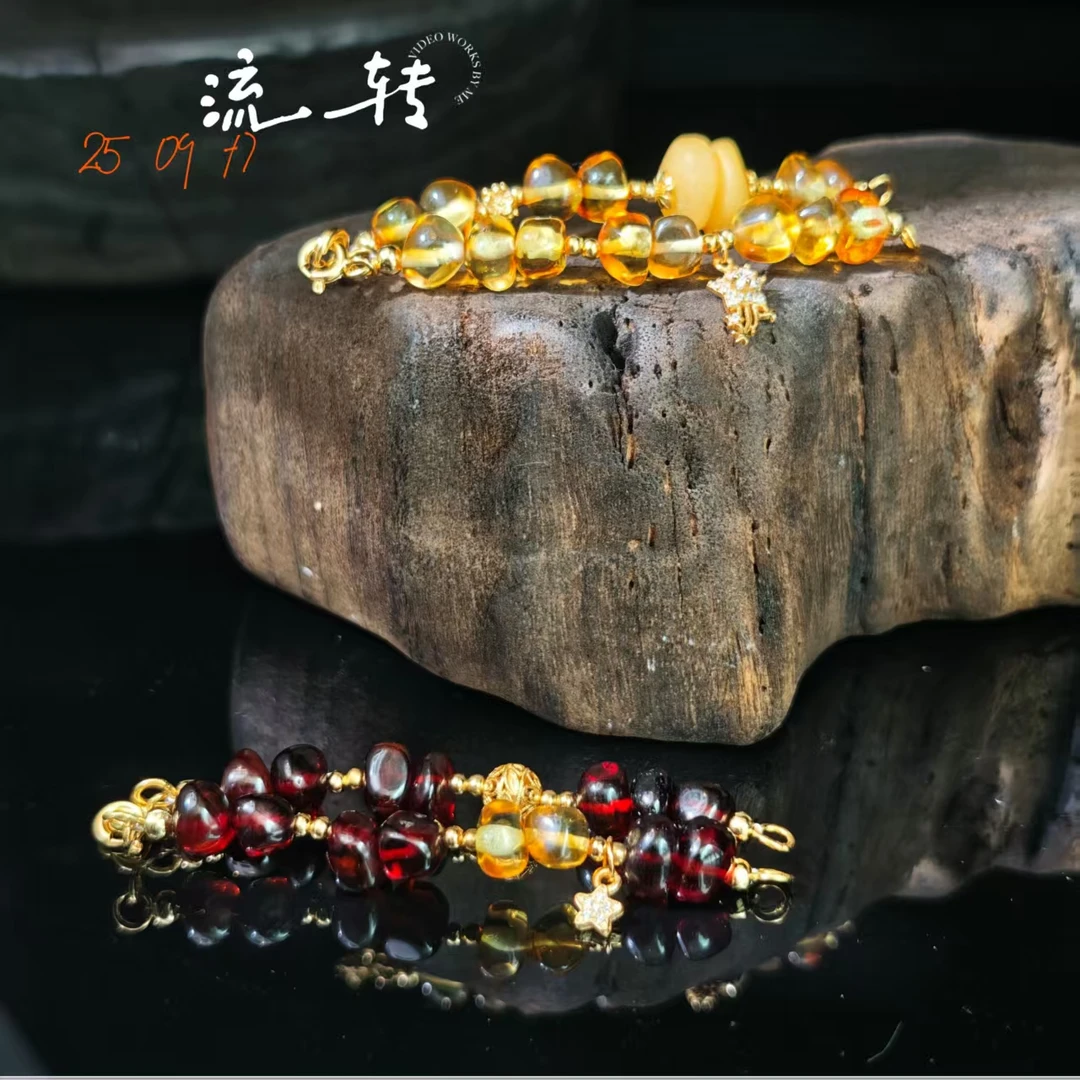 【流转】蜜蜡双节棍多样性其一发货