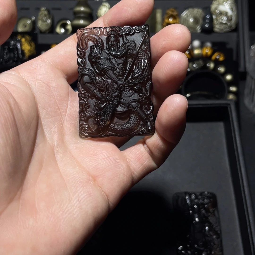 未镶嵌黑曜岩珠宝奇石ག****