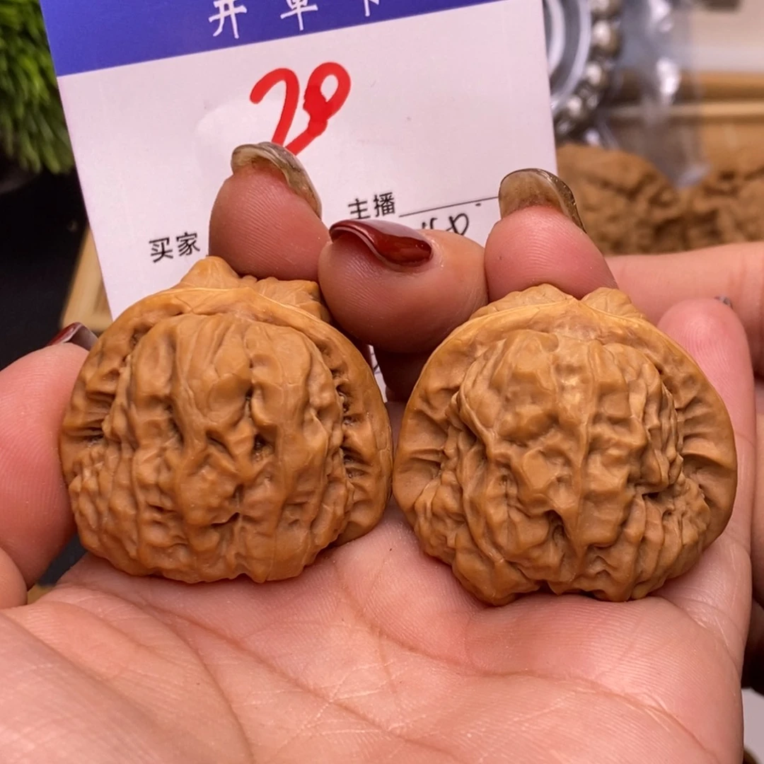 桃核吊坠蛤蟆头40有修s