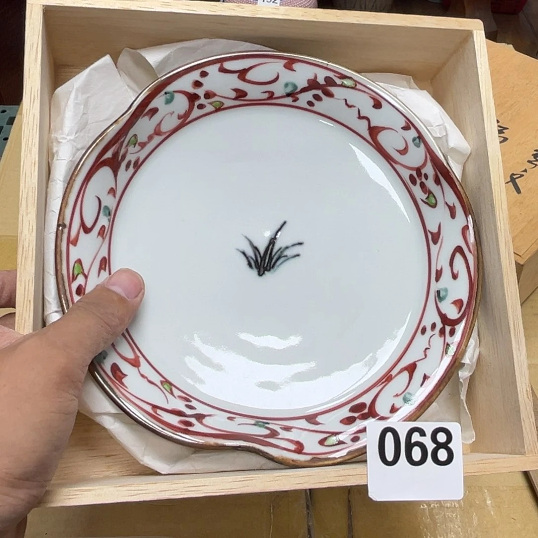 瓷片摆件工艺品瓷器摆件777