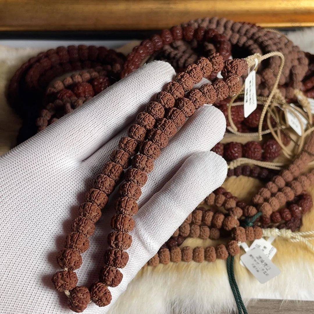 爱***嘴金刚菩提吊坠定制级豆腐块平细单圈11