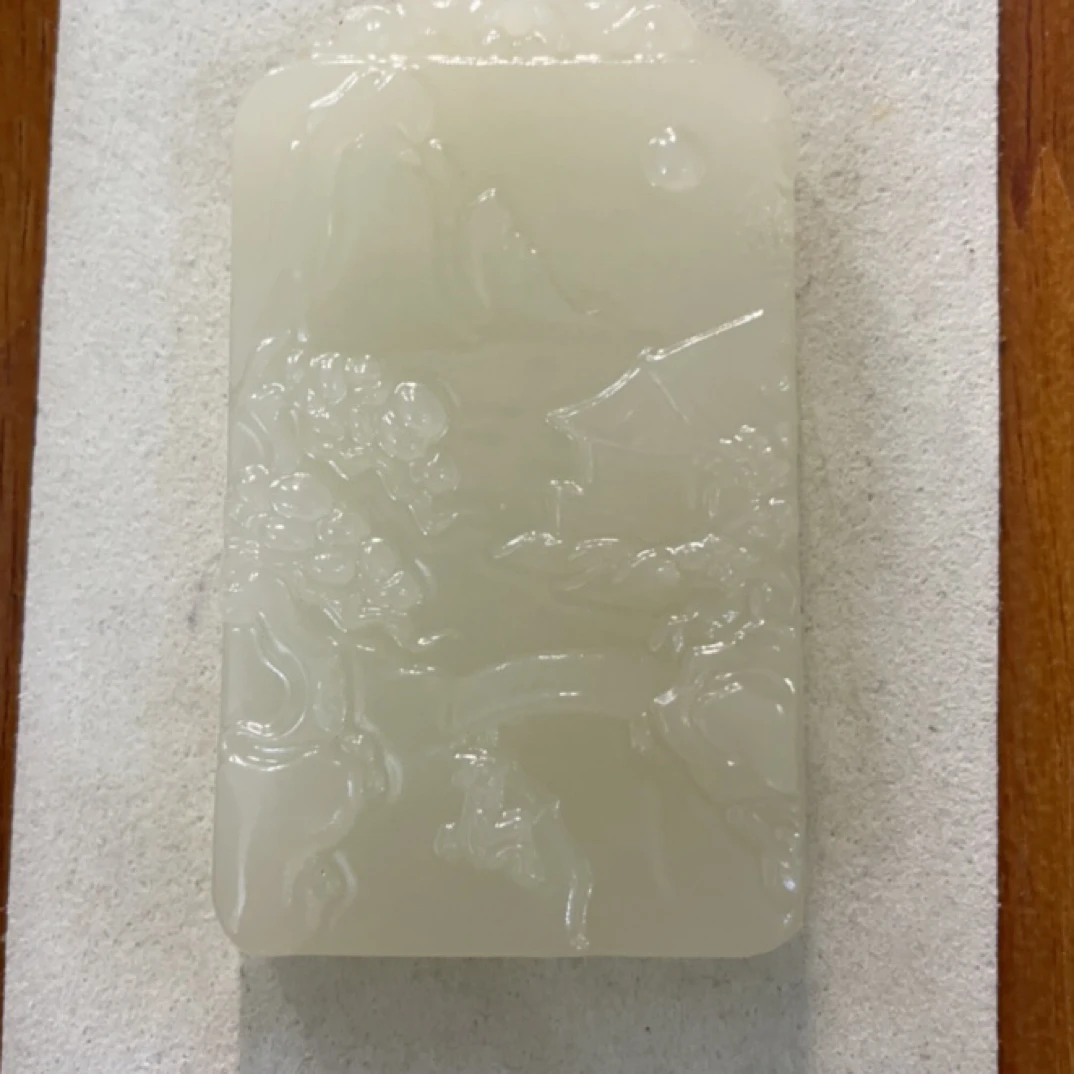 320  指白山水牌