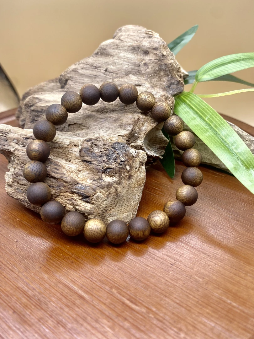 TX 福利 海南莺歌绿棋楠0.8圆珠（多样性发一件）