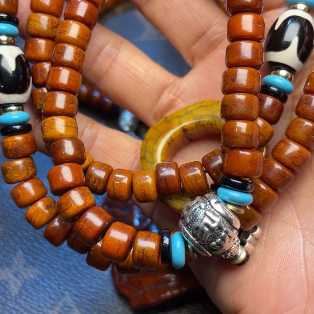 柏香籽/百香籽吊坠悟**叔小黑