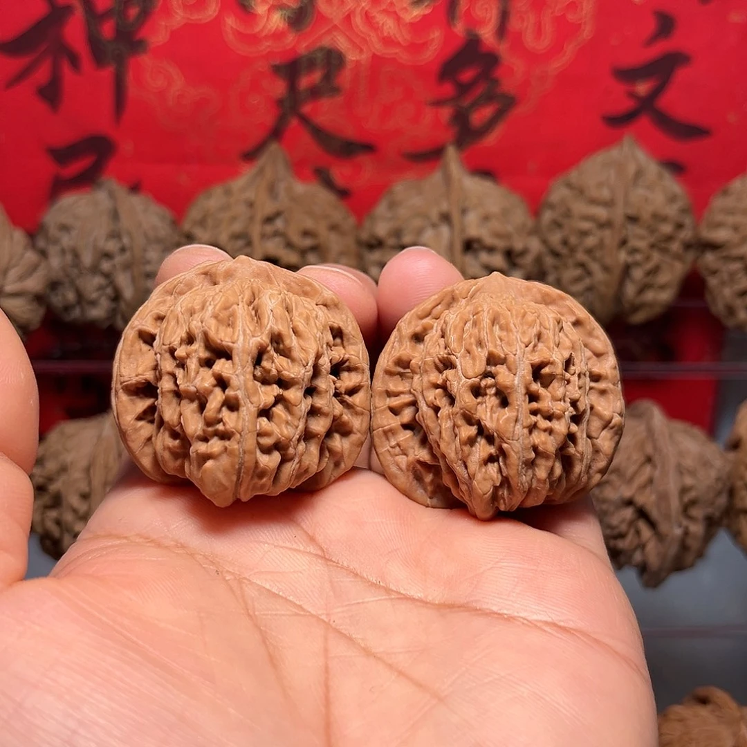 文玩核桃吊坠3.8尺四座楼